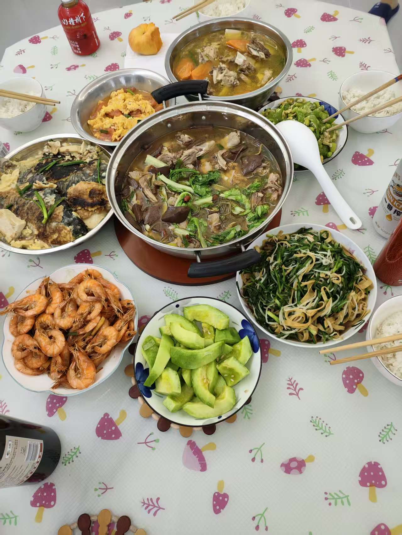 25年8月固始的一餐